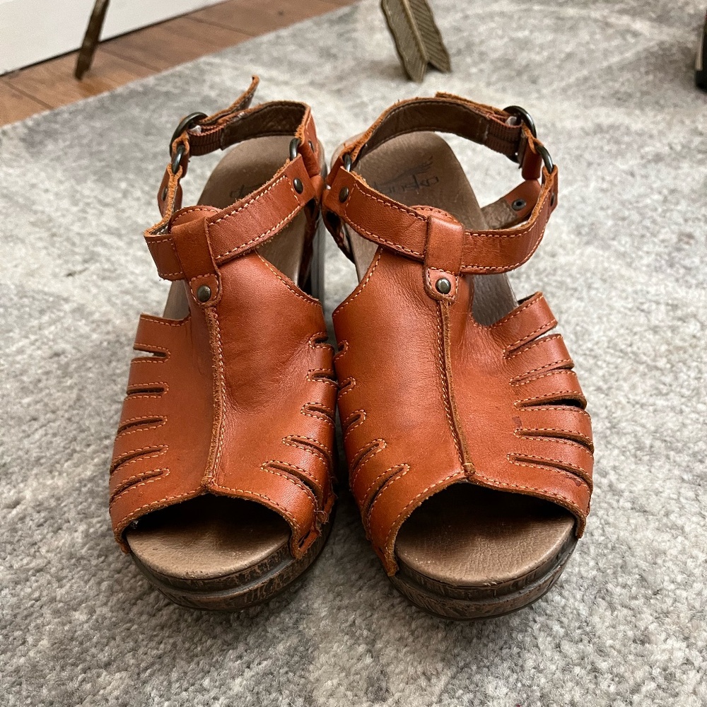 Dansko platform wedges